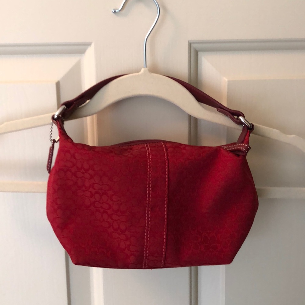 New without tags Red Coach Purse